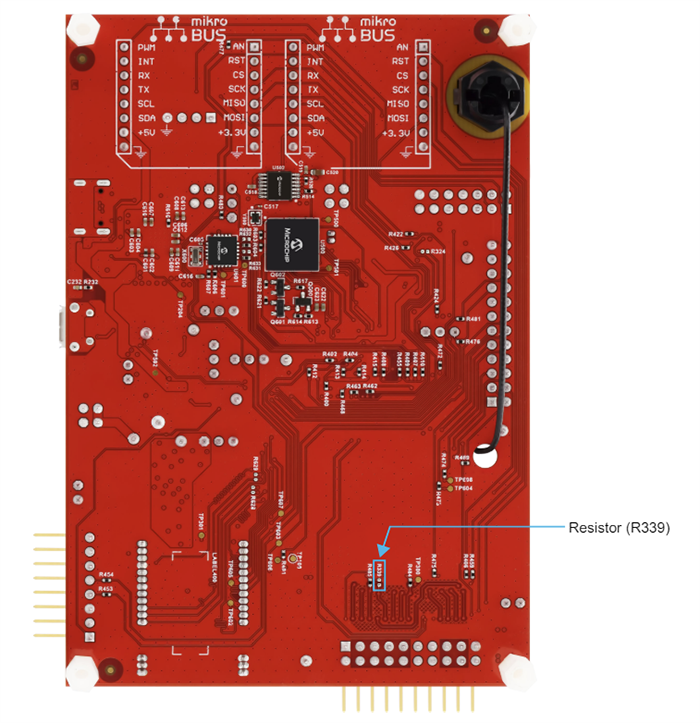 Microchip Technology WFI32E02高引脚数 (HPC) Curiosity板